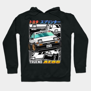 Toyota Sprinter Trueno (AE86) Streeting Racing Hoodie